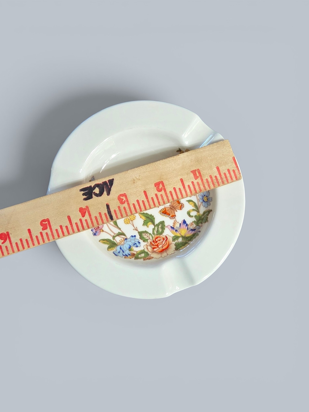 Vintage Aynsley "Cottage Garden" Bone China Trinket Dish / Ashtray - Picture 3 of 5